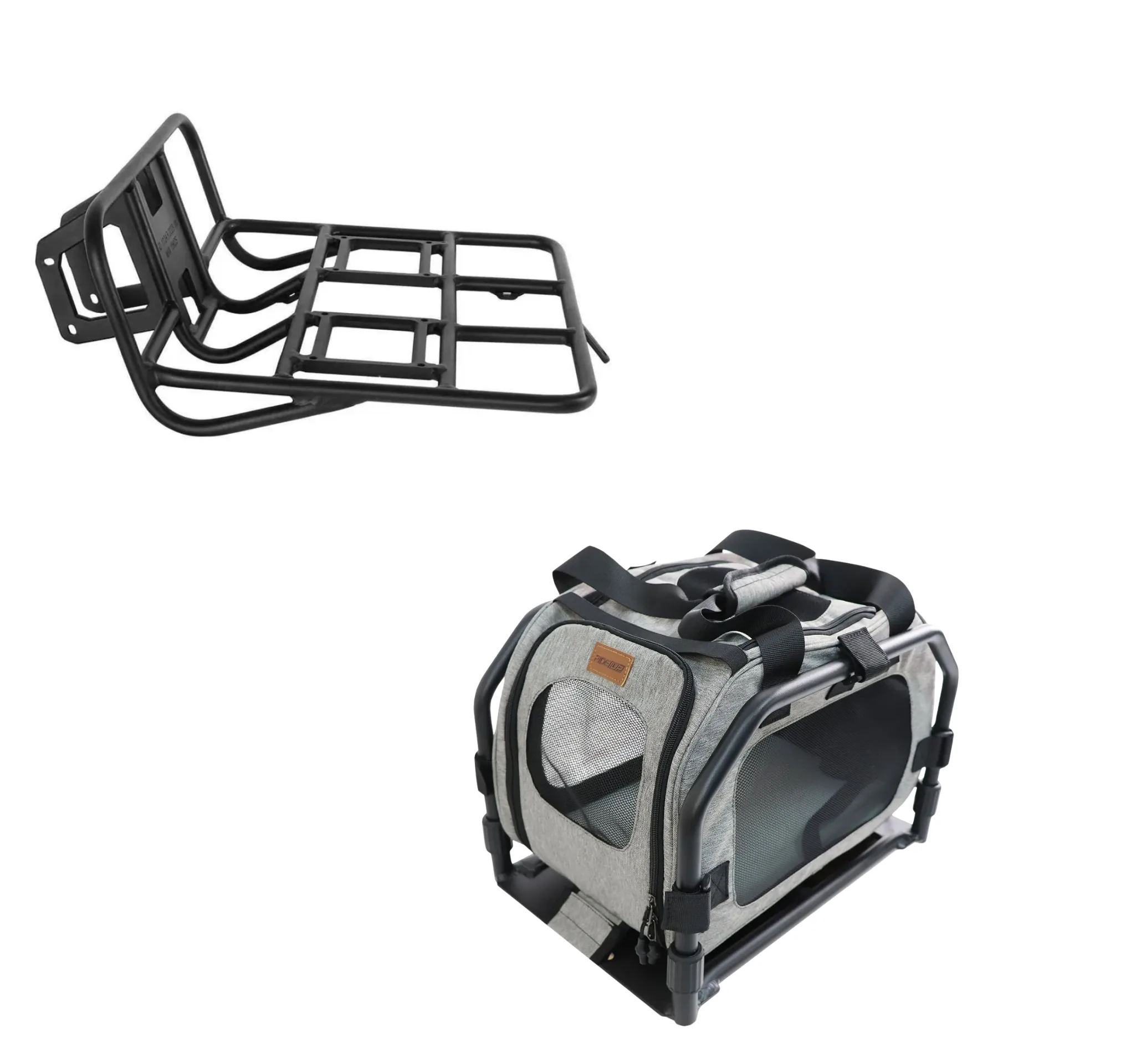 Front Platform & Pet Carrier Bundle